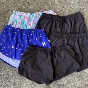 5 Pairs of Athletic Shorts